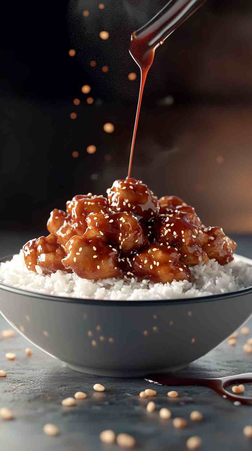 Soy Sauce and Honey Glazed Chicken in Crock Pot