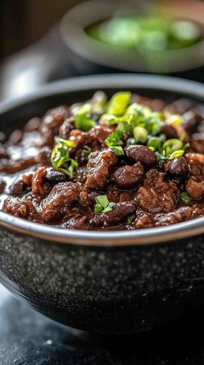 Spicy Crock Pot Black Beans for a Bold Kick