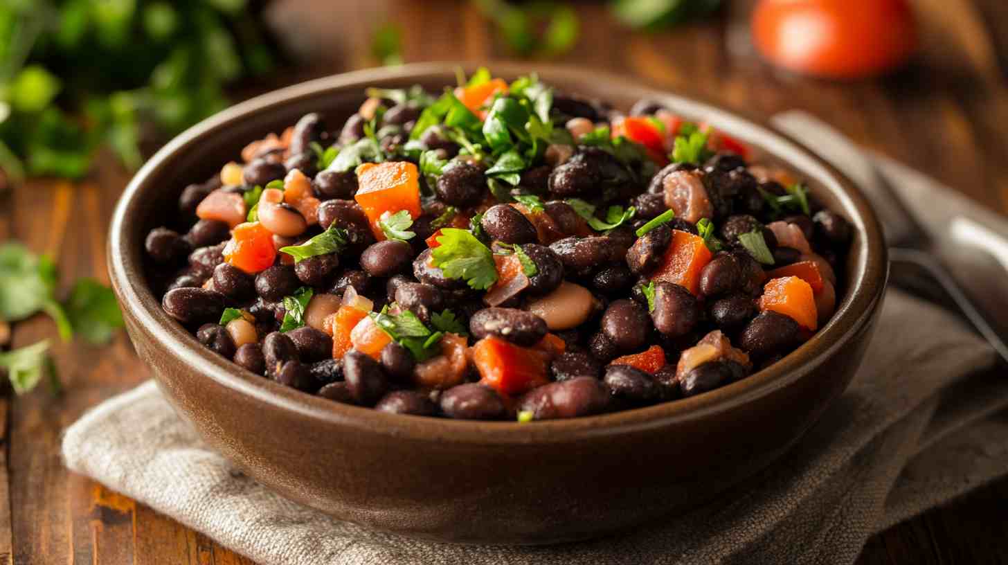 Spicy Crock Pot Black Beans for a Bold Kick