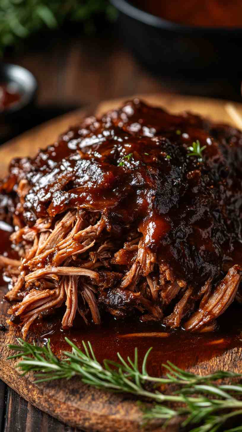 Sweet & Smoky Slow Cooker Pulled Pork Recipe Sweet & Smoky Slow Cooker Pulled Pork Recipe