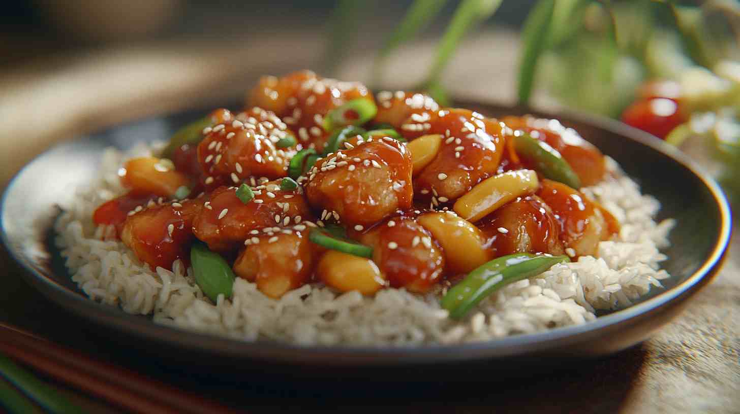 Sweet and Spicy Asian Chicken in Crock Pot