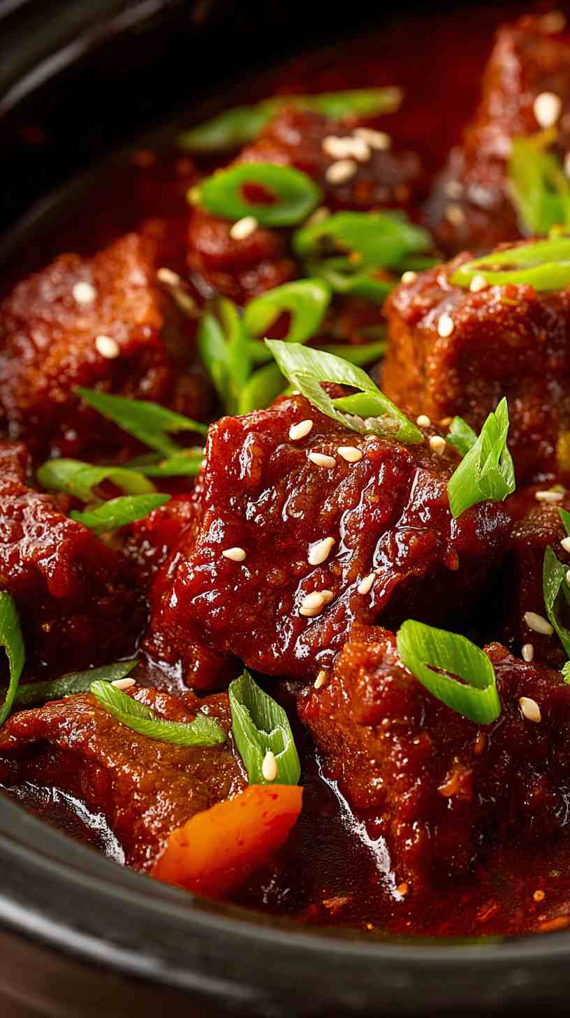 Sweet and Spicy Crockpot Asian Beef Stew Sweet and Spicy Crockpot Asian Beef Stew