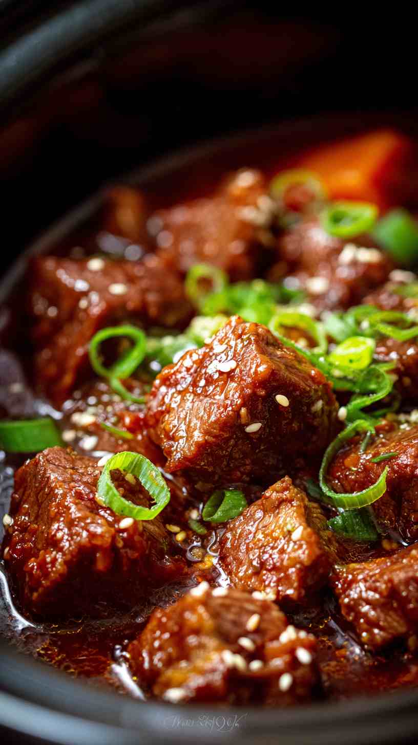 Sweet and Spicy Crockpot Asian Beef Stew Sweet and Spicy Crockpot Asian Beef Stew