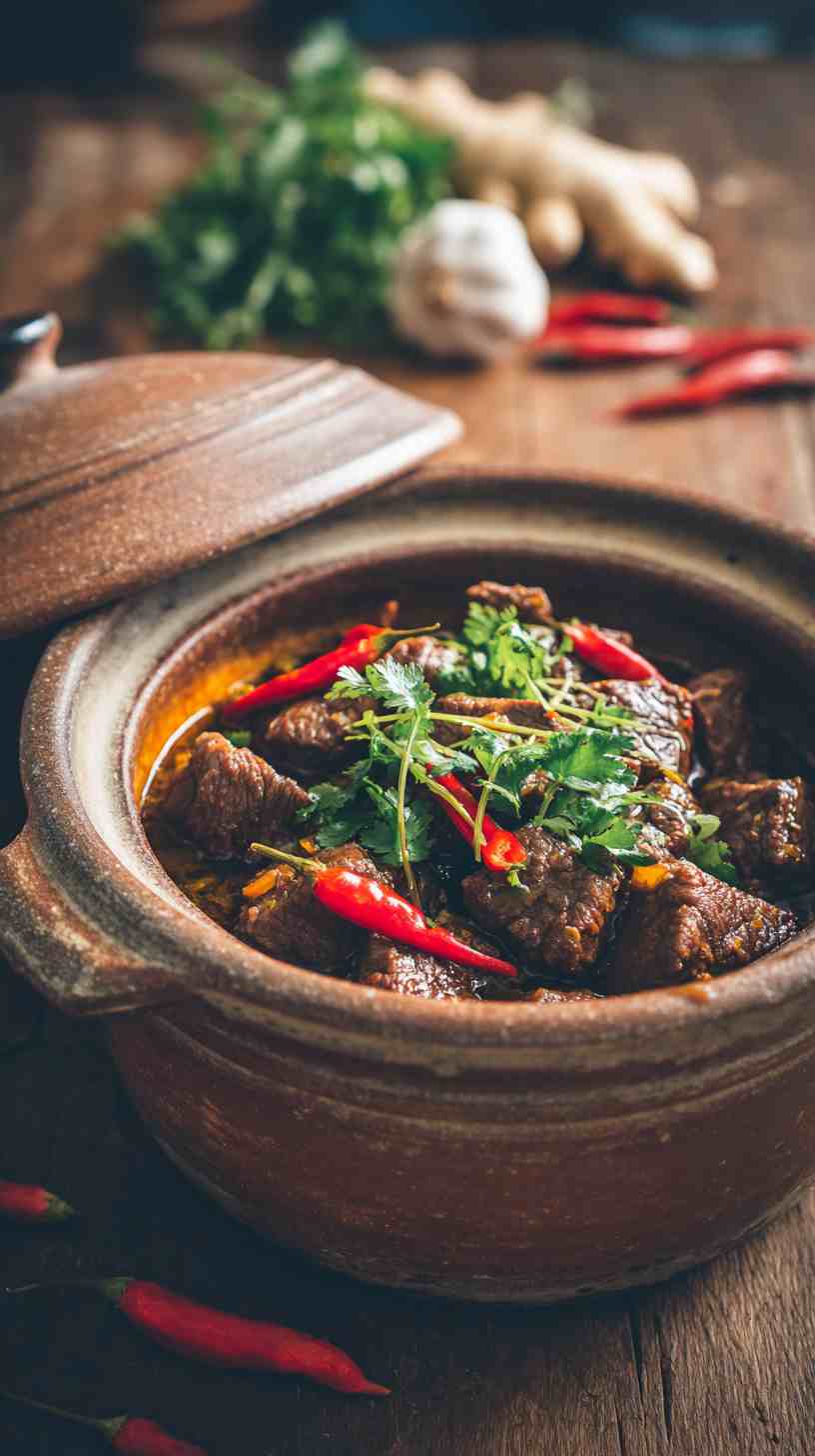 Sweet and Spicy Crockpot Asian Beef Stew Sweet and Spicy Crockpot Asian Beef Stew