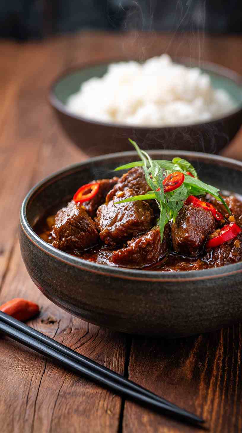Sweet and Spicy Crockpot Asian Beef Stew Sweet and Spicy Crockpot Asian Beef Stew