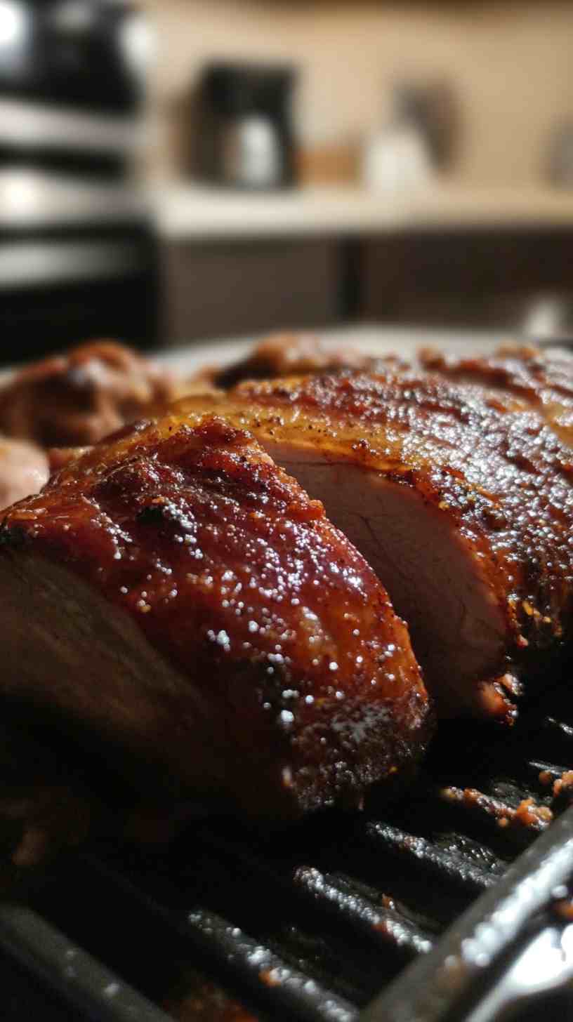 Sweet and Tangy Slow Cooker BBQ Pork Loin Sweet and Tangy Slow Cooker BBQ Pork Loin
