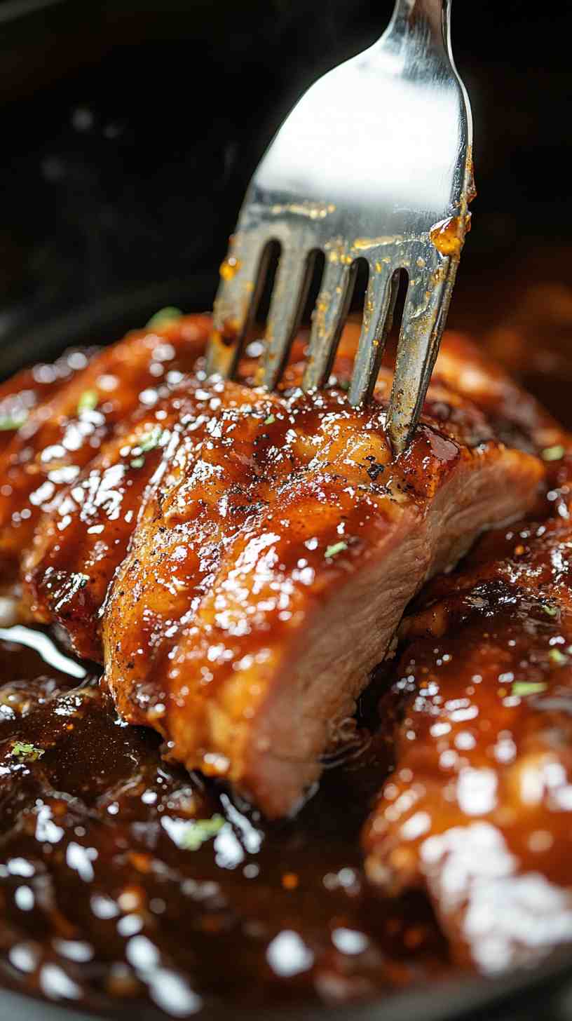 Tender BBQ Pork Loin in the Slow Cooker Tender BBQ Pork Loin in the Slow Cooker
