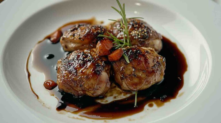 Tender Balsamic Chicken in the Slow Cooker
