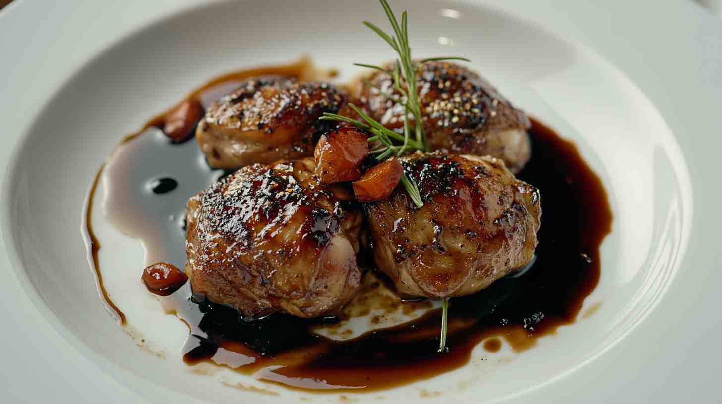 Tender Balsamic Chicken in the Slow Cooker