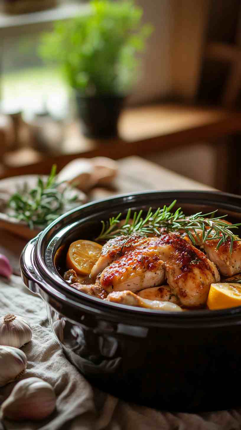 Tender Balsamic Chicken in the Slow Cooker Tender Balsamic Chicken in the Slow Cooker
