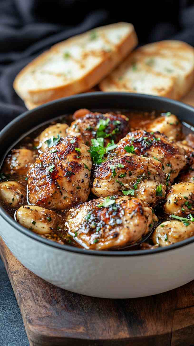 Tender Balsamic Chicken in the Slow Cooker Tender Balsamic Chicken in the Slow Cooker