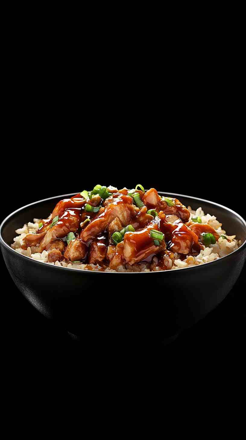 Teriyaki Chicken with Rice in Crock Pot Teriyaki Chicken with Rice in Crock Pot