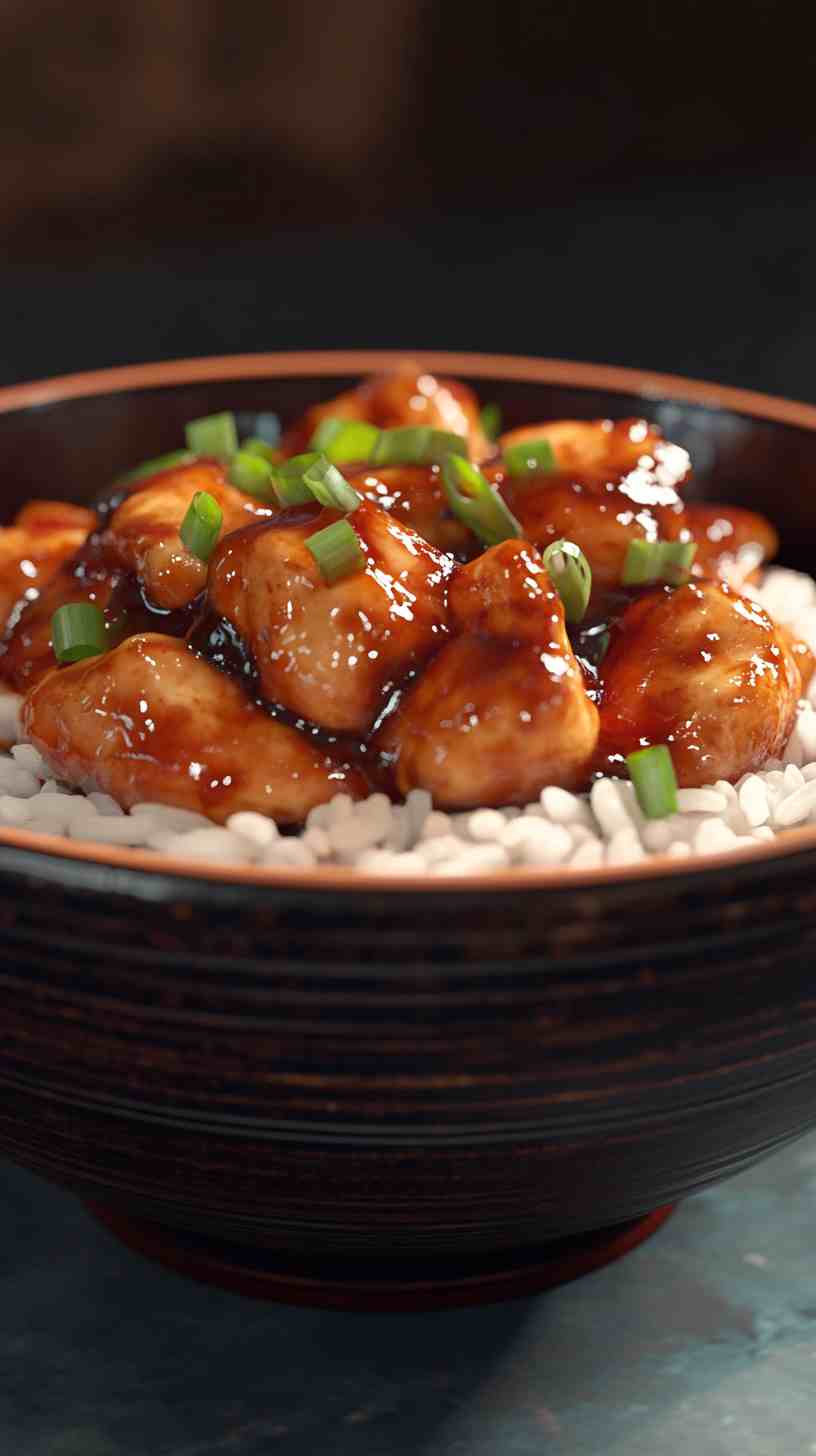 Teriyaki Chicken with Rice in Crock Pot Teriyaki Chicken with Rice in Crock Pot