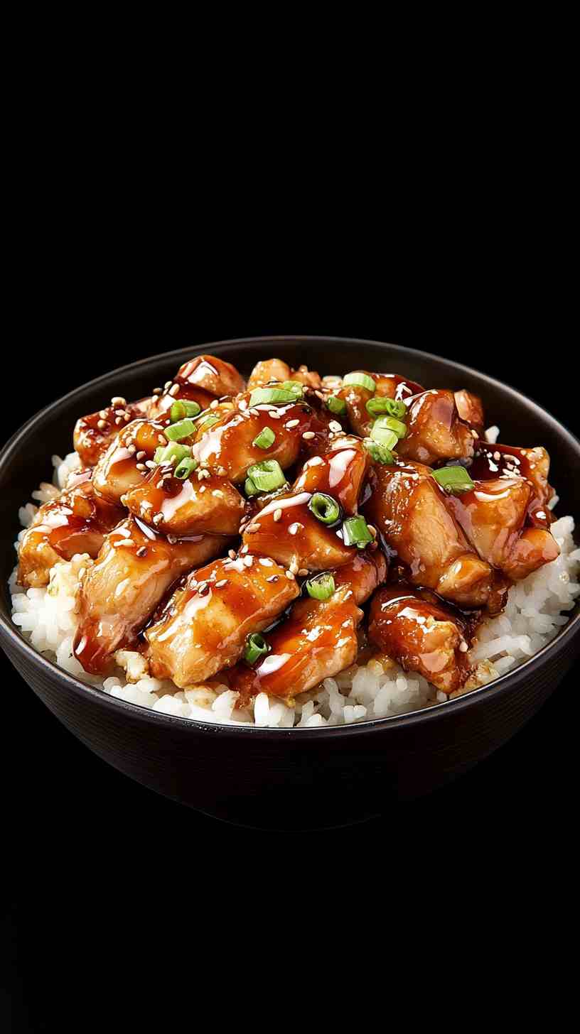 Teriyaki Chicken with Rice in Crock Pot Teriyaki Chicken with Rice in Crock Pot