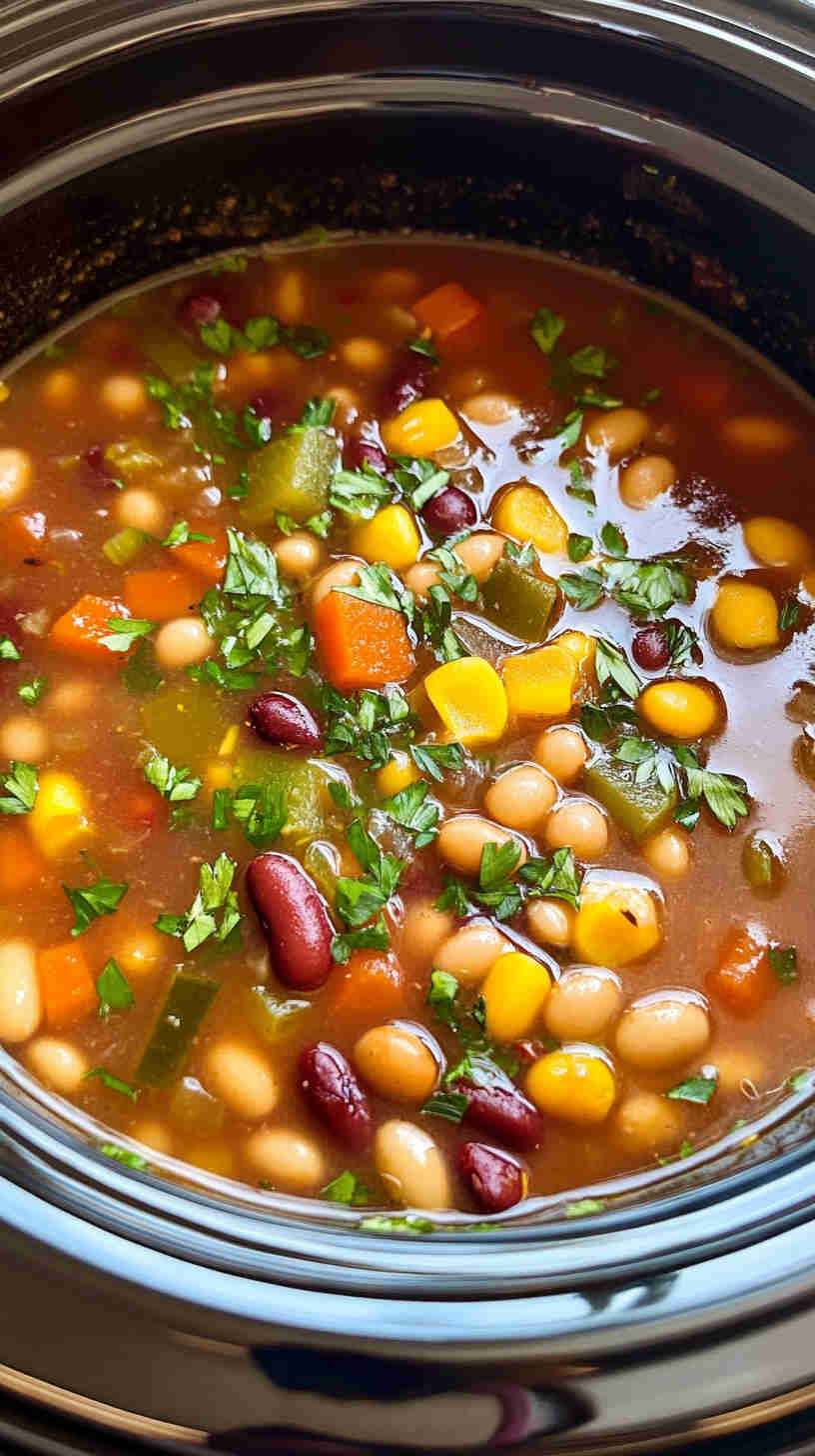 15 Bean Soup Made Easy in the Crock Pot