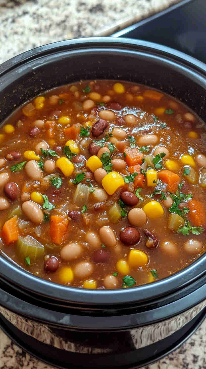 15 Bean Soup Made Easy in the Crock Pot