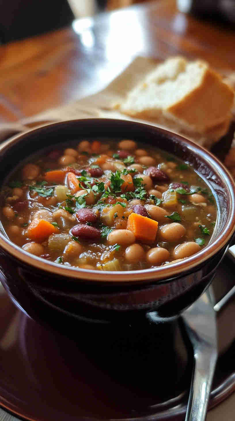 15 Bean Soup Made Easy in the Crock Pot