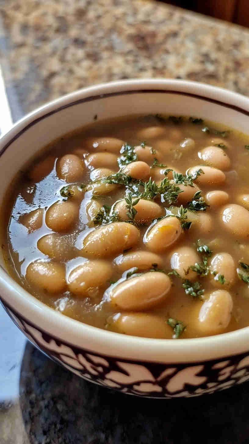15 Bean Soup with Smoky Flavor in the Crock Pot
