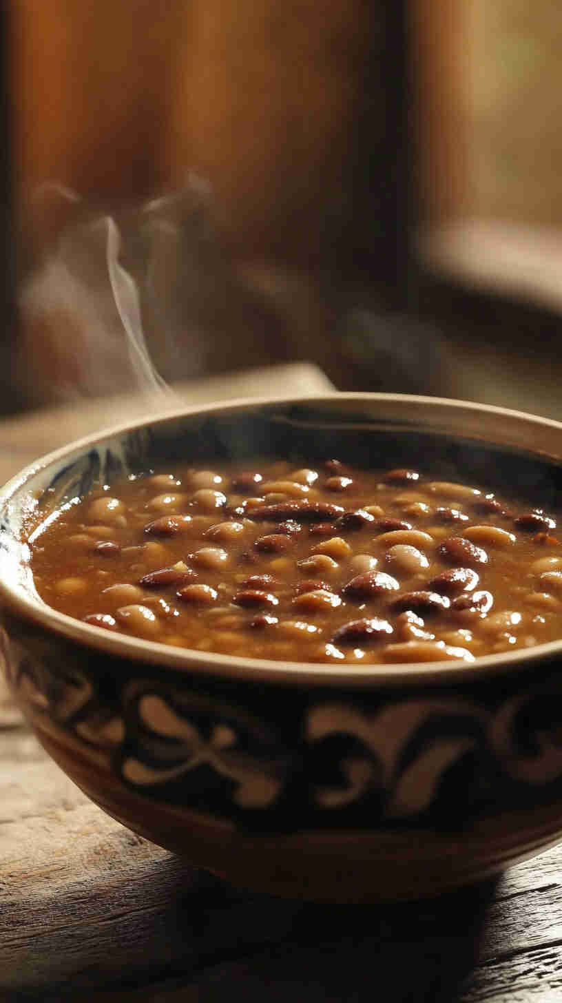 15 Bean Soup with Smoky Flavor in the Crock Pot