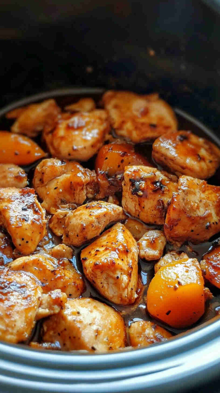 Apricot Chicken Slow Cooker Recipe for Busy Days