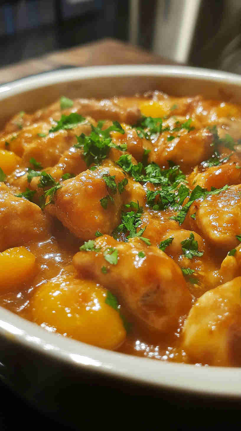 Apricot Chicken Slow Cooker Recipe for Busy Days