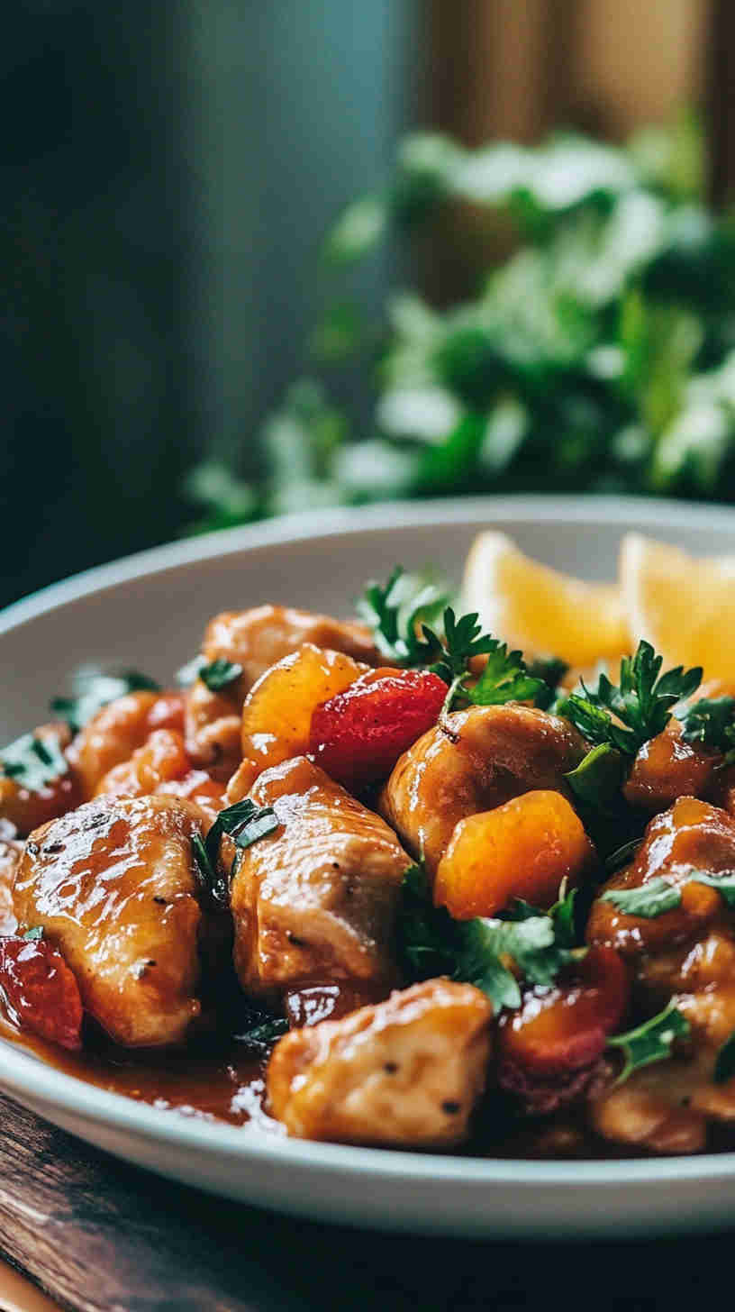 Apricot Chicken Slow Cooker Recipe for Busy Days