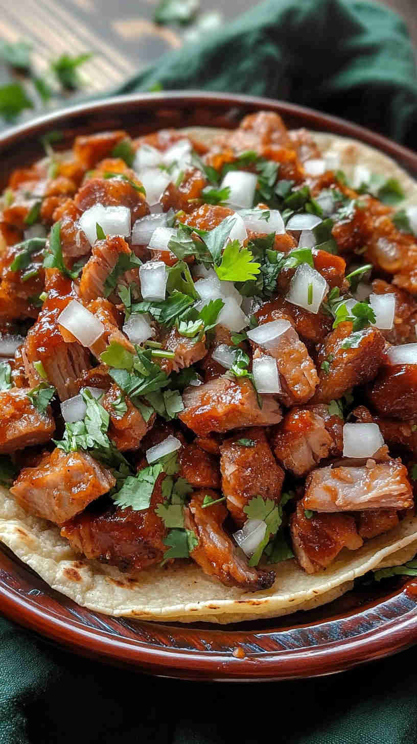 BBQ Pork Carnitas in the Crock Pot