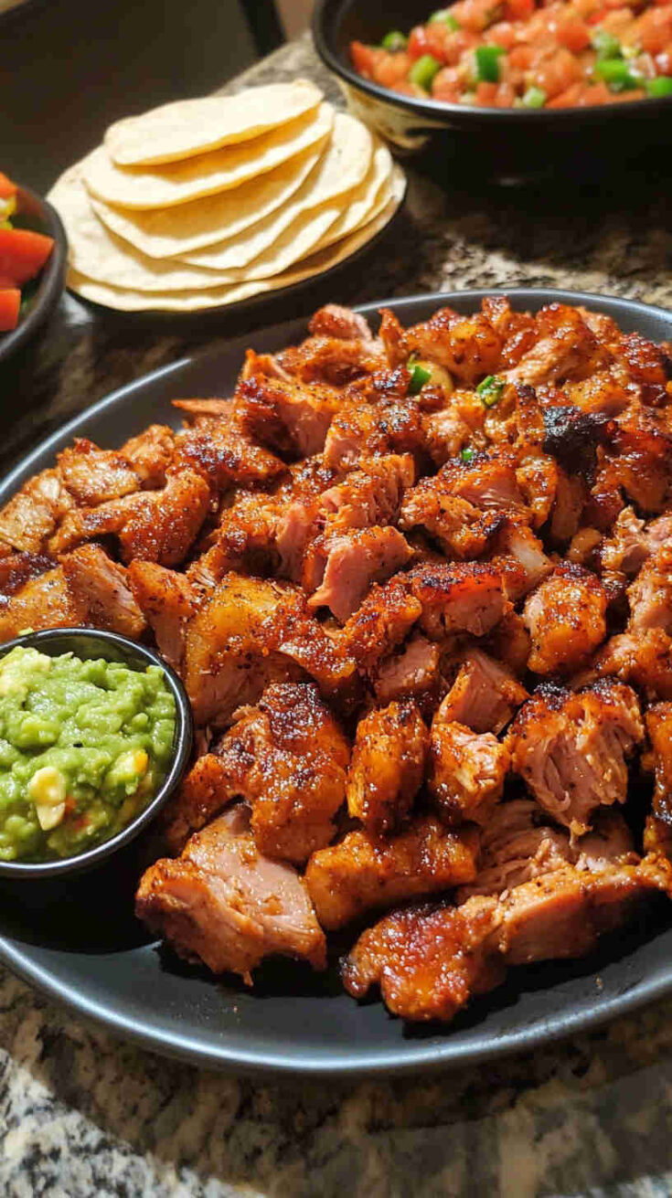 BBQ Pork Carnitas in the Crock Pot