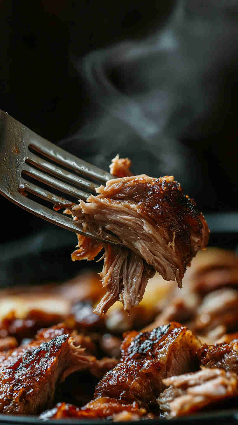 BBQ Pork Carnitas in the Crock Pot