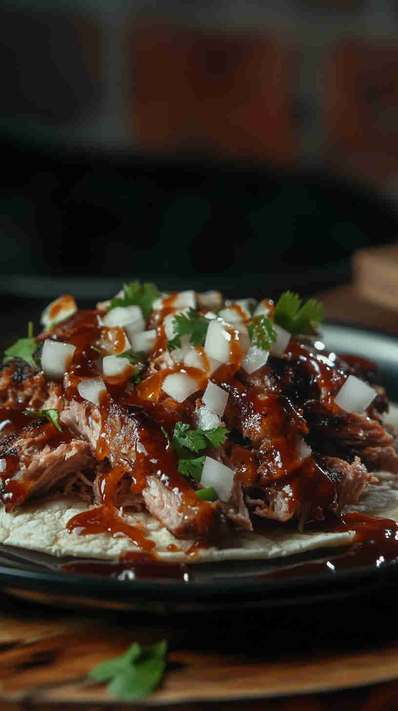 BBQ Pork Carnitas in the Crock Pot