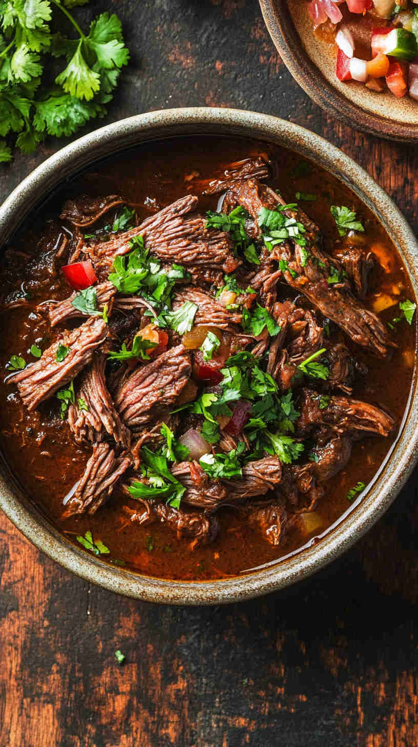 Beef Barbacoa with Smoky Chipotle and Herbs