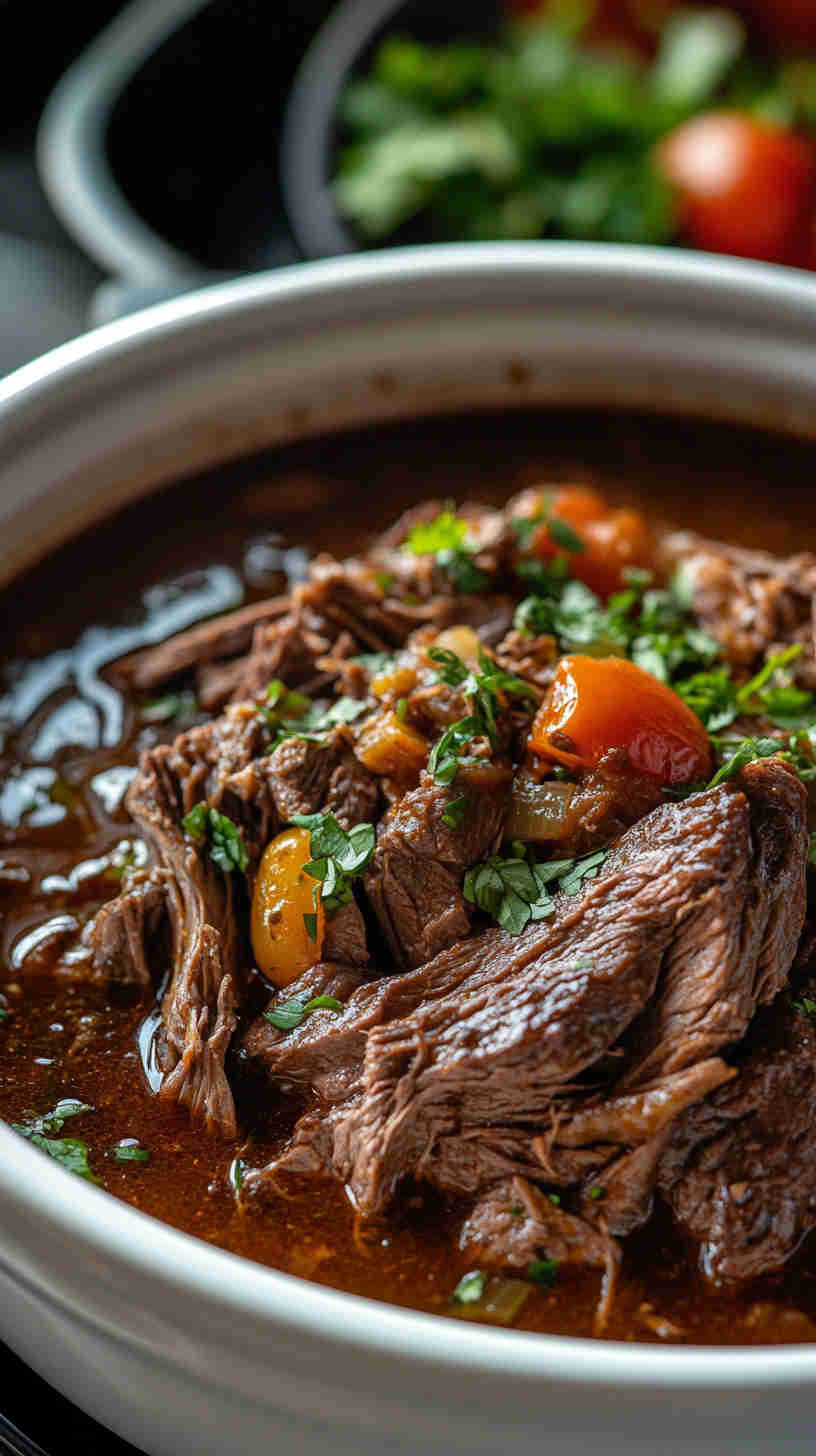 Beef Barbacoa with Smoky Chipotle and Herbs