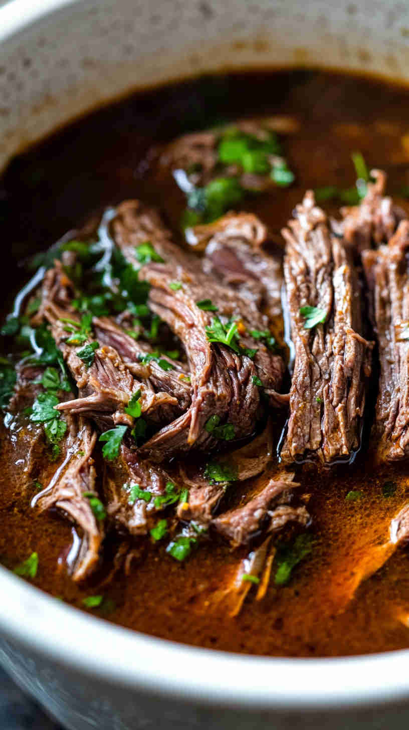 Beef Barbacoa with Smoky Chipotle and Herbs
