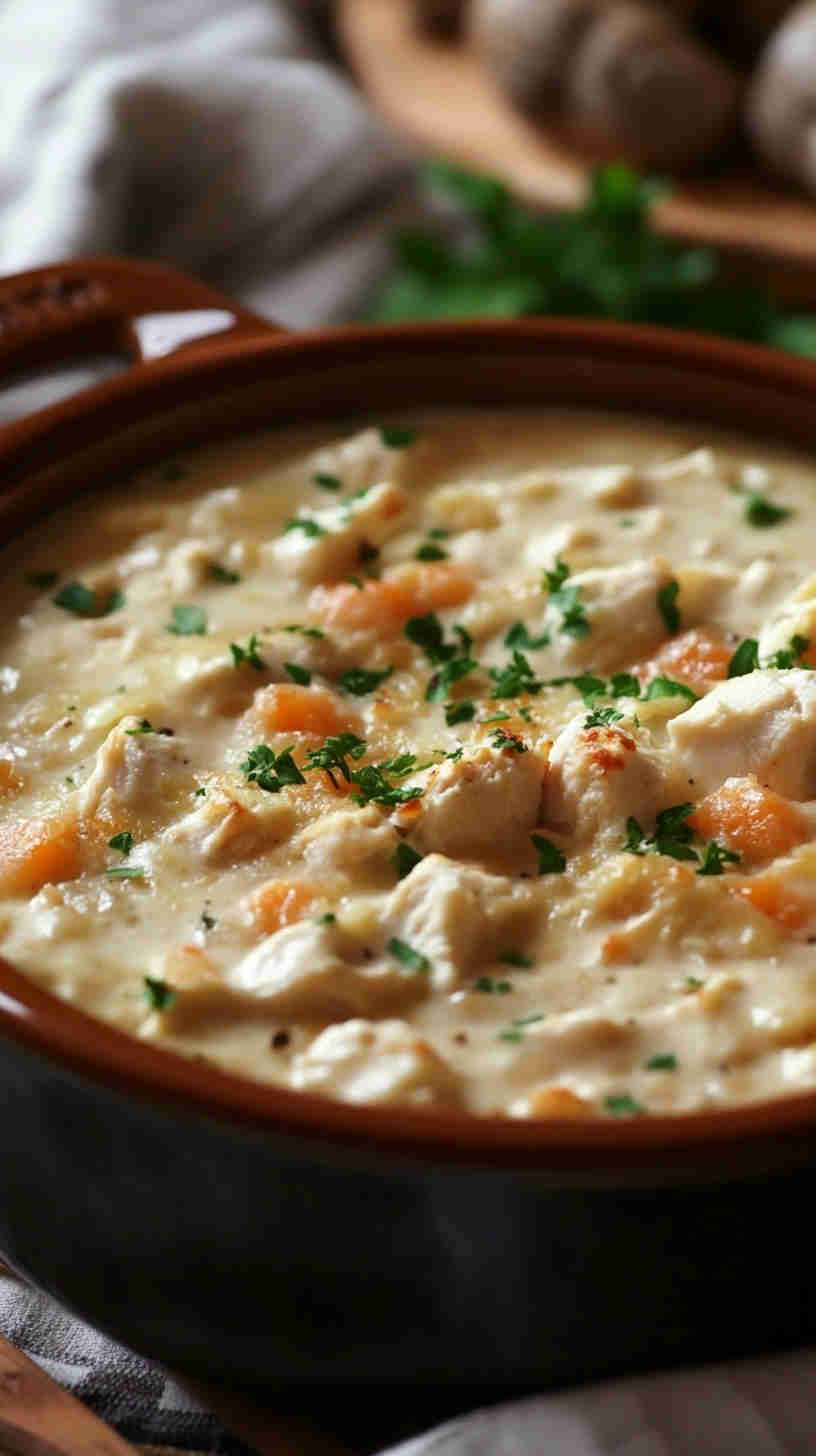 Best-Ever Creamy Chicken Casserole for Your Slow Cooker