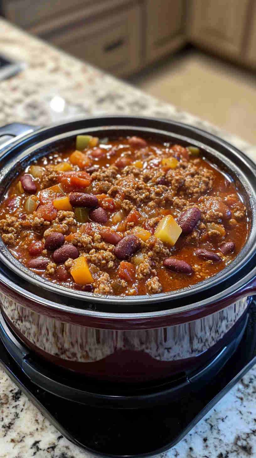 Bold and Flavorful Slow Cooker Chili
