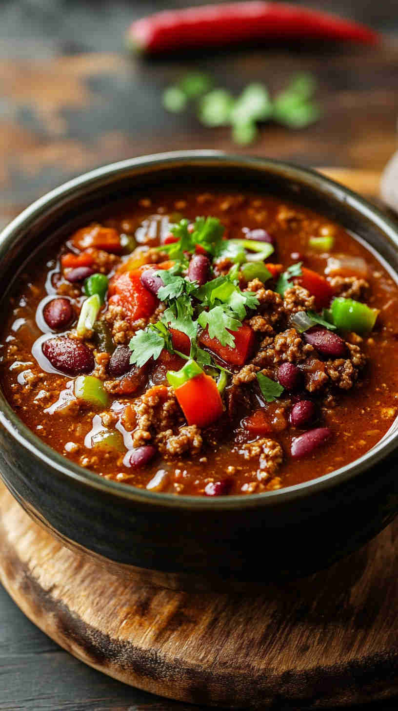 Bold and Flavorful Slow Cooker Chili