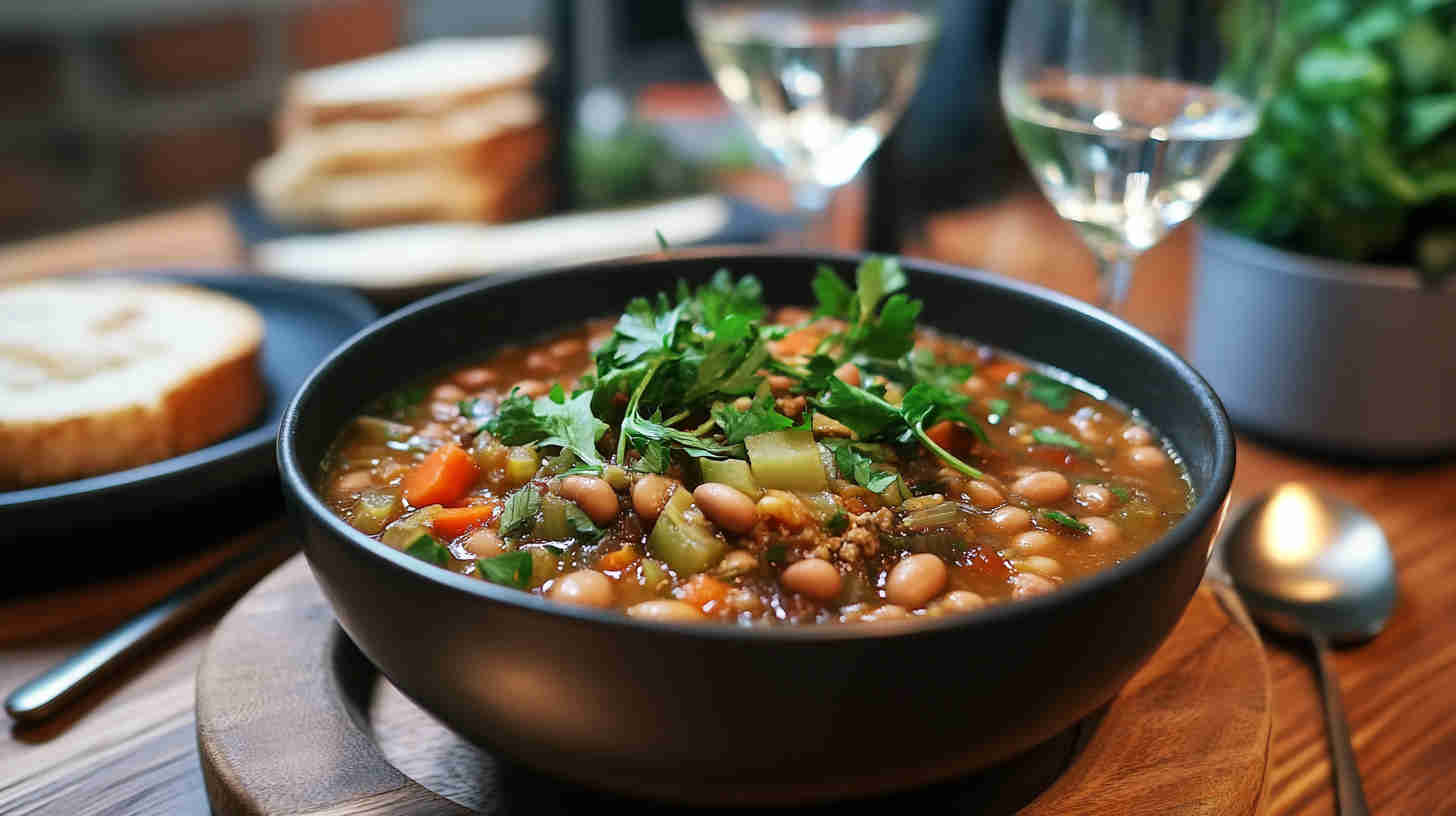 Budget-Friendly 15 Bean Soup in the Slow Cooker