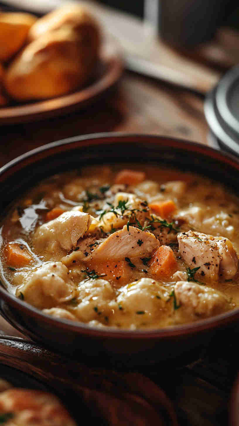 Chicken and Dumplings Comfort Dish