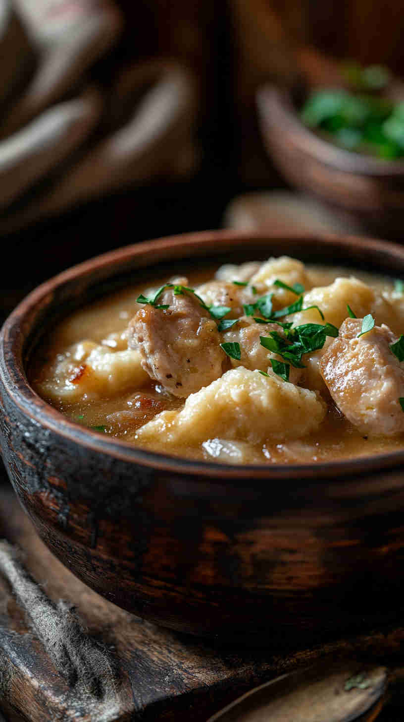 Chicken and Dumplings Comfort Dish