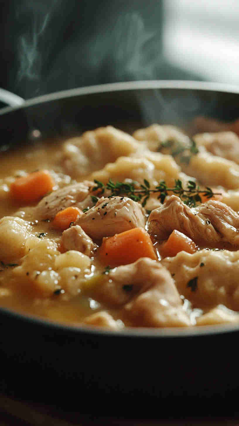 Chicken and Dumplings Comfort Dish