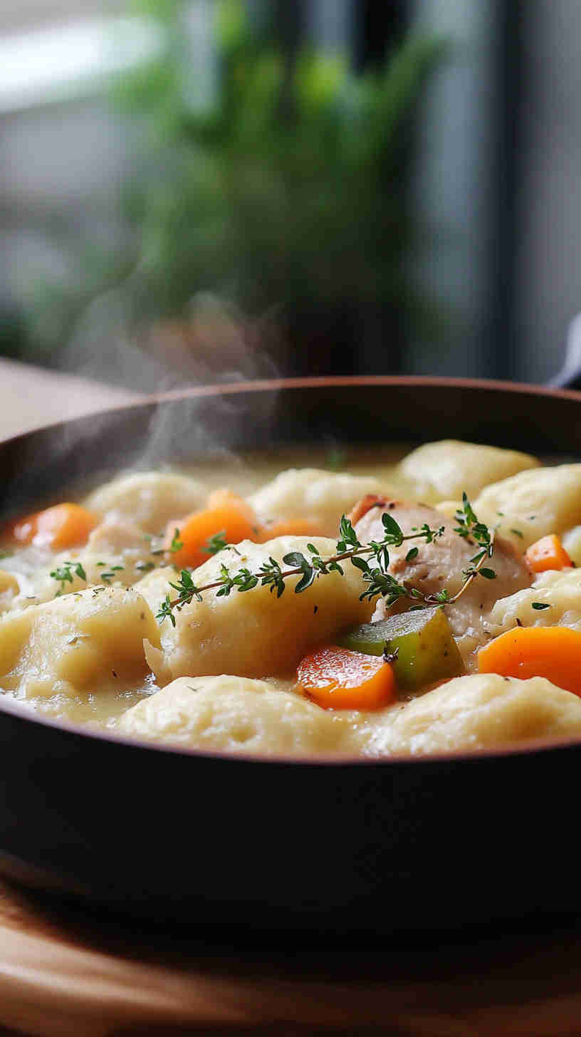 Chicken and Dumplings Comfort Dish