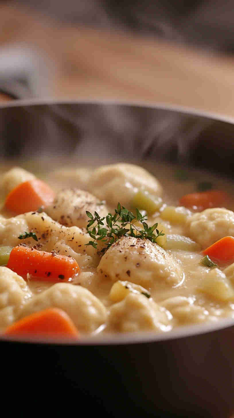 Chicken and Dumplings Comfort Dish