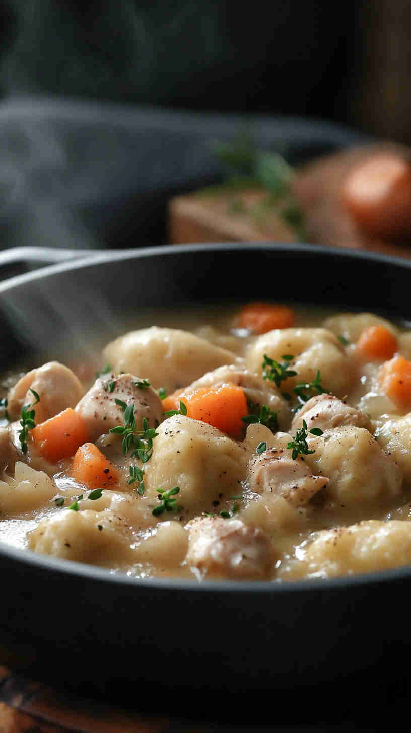 Chicken and Dumplings Comfort Dish