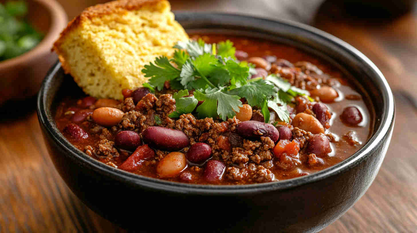Classic Homestyle Slow Cooker Chili