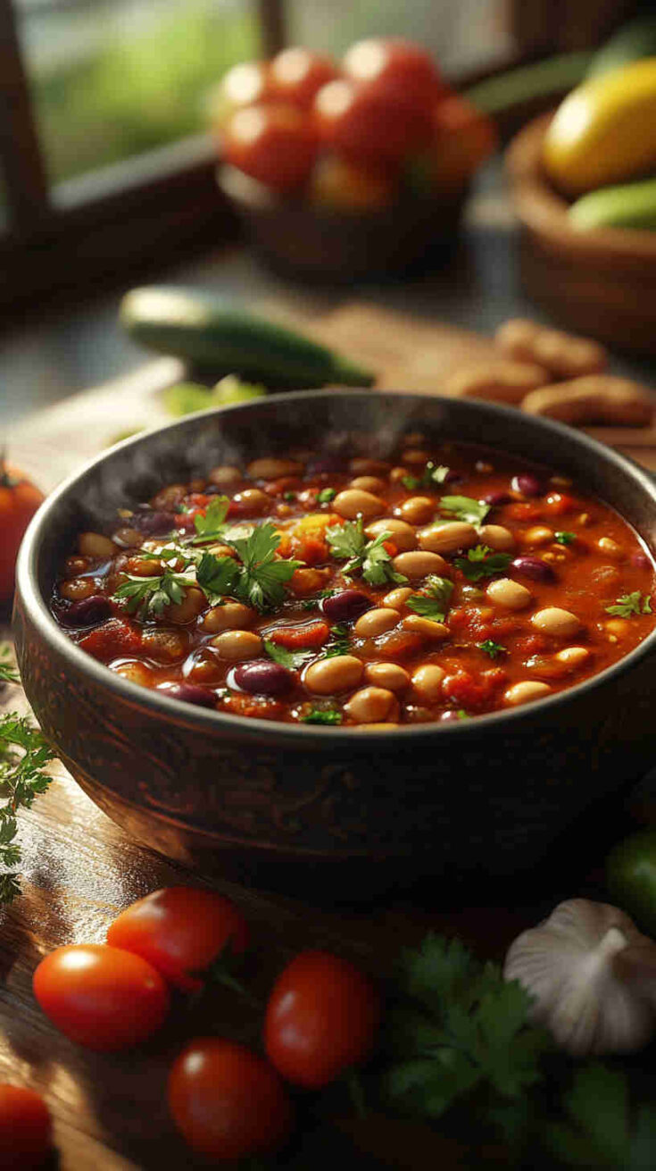 Classic Homestyle Slow Cooker Chili