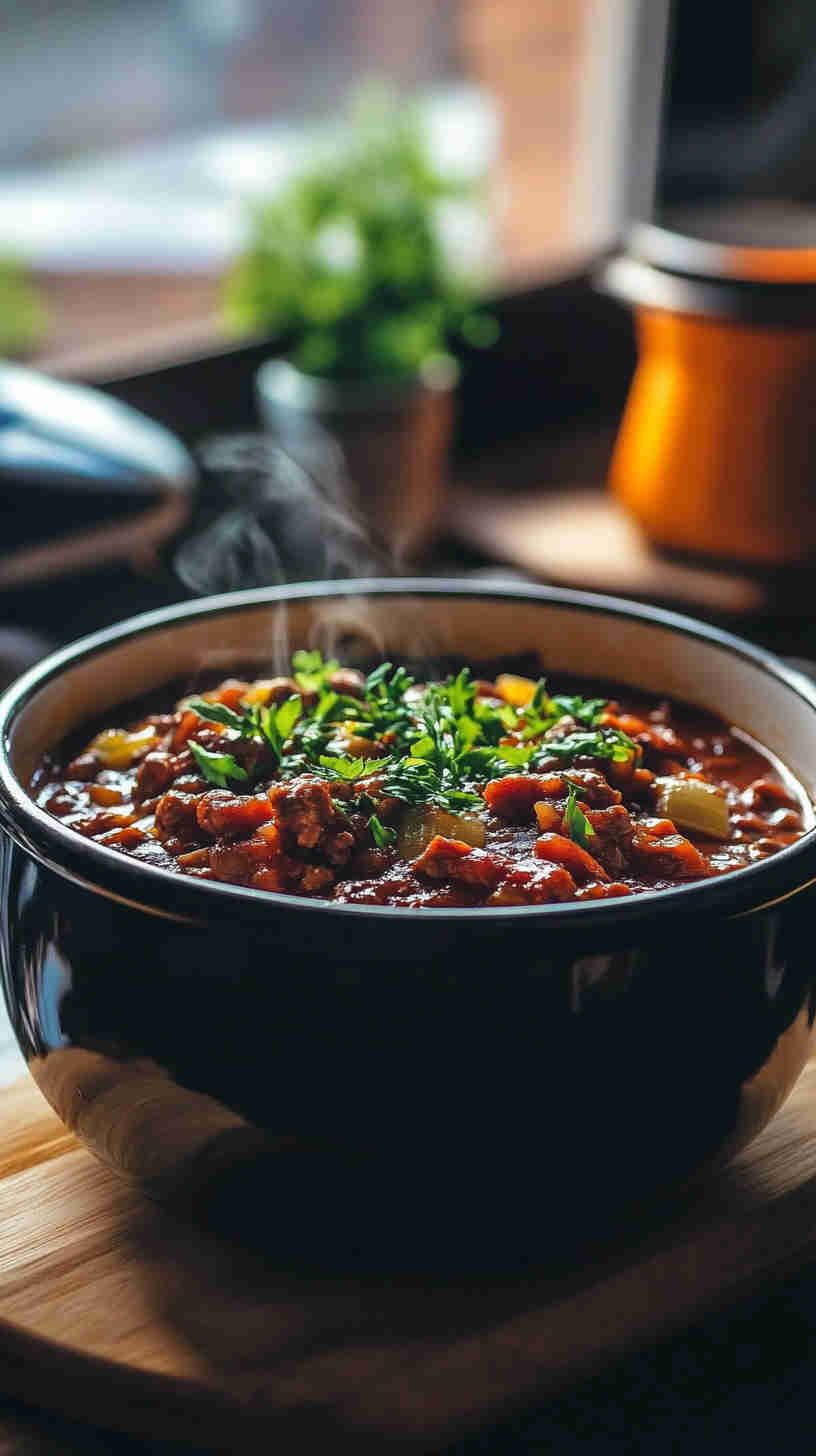 Classic Slow Cooker Beef Goulash