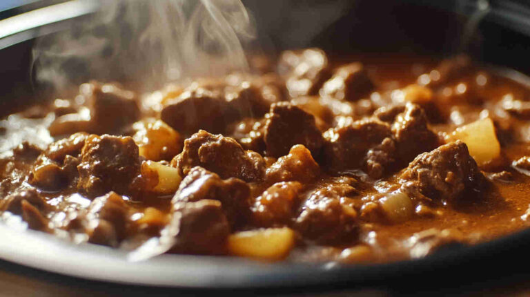 Classic Slow Cooker Beef Goulash