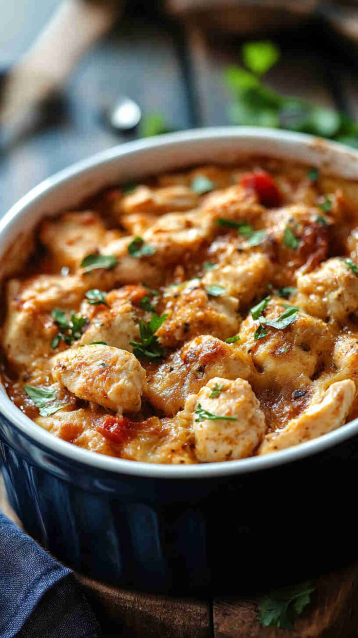 Classic Slow Cooker Chicken Casserole Made Simple