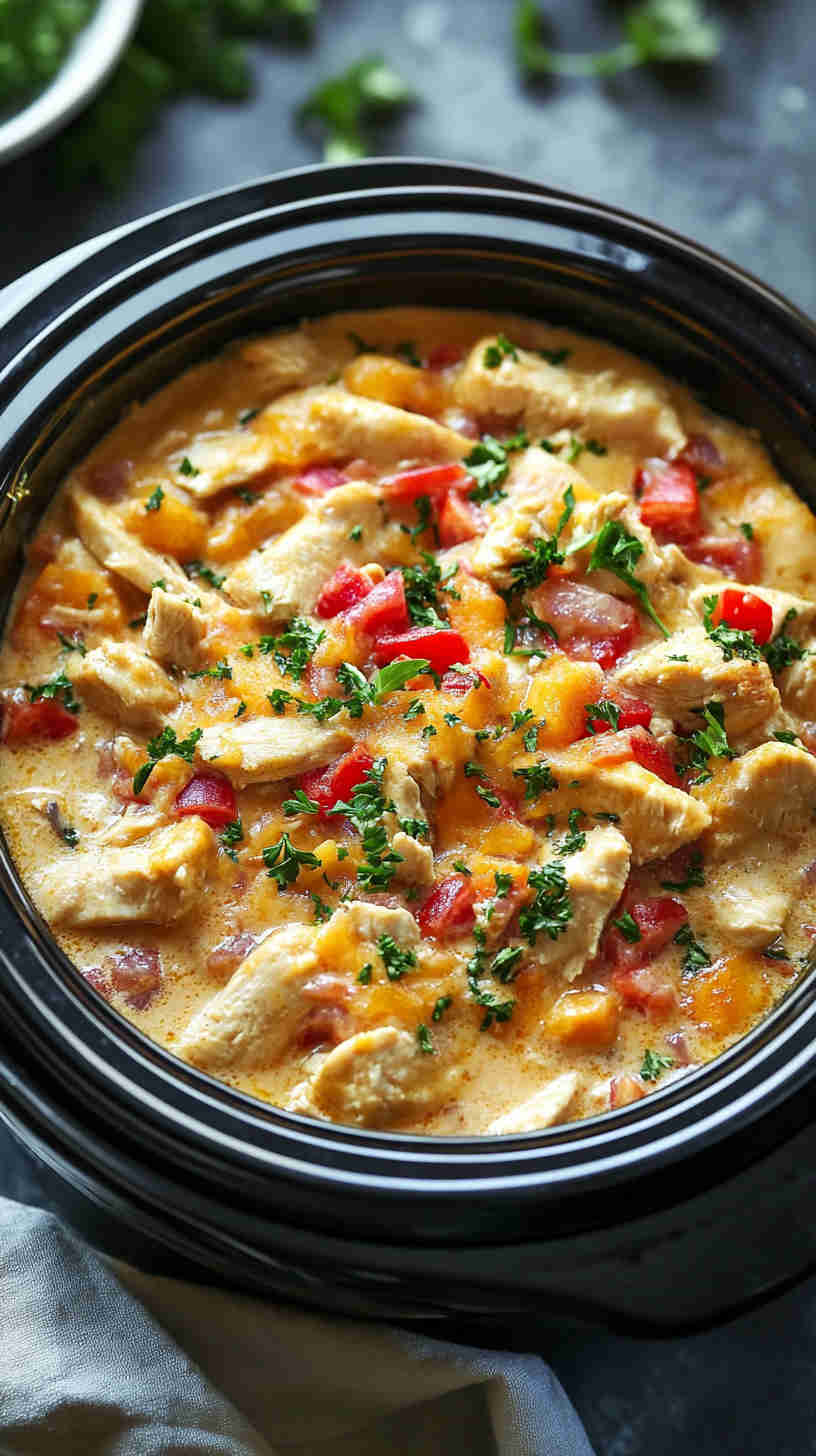 Classic Slow Cooker Chicken Casserole Made Simple