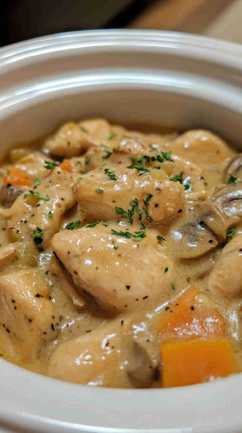 Classic Slow Cooker Chicken Casserole Made Simple